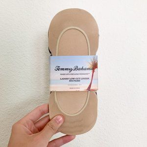 Tommy Bahama Ladies' Low-cut Liners x4
